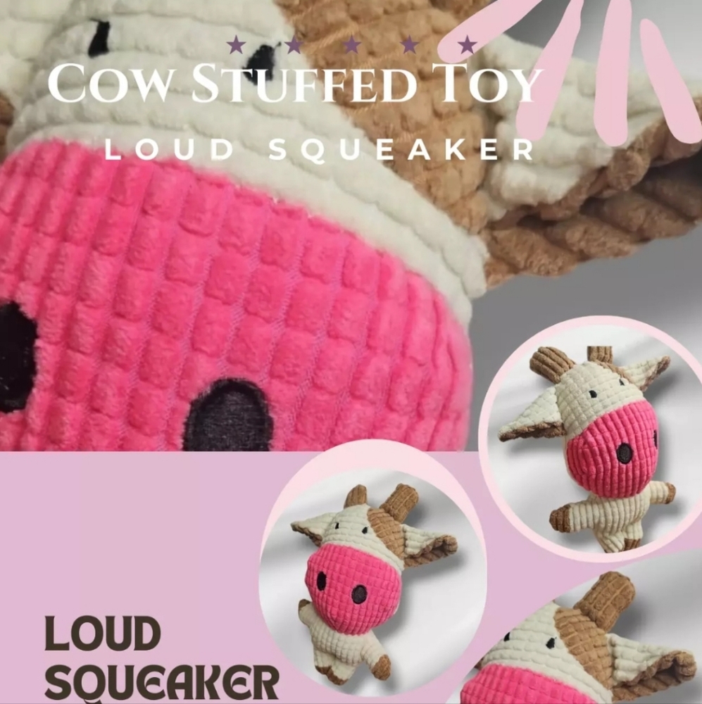 Delightful Squeaky Plush Toy for Puppies and Small Dogs – Ideal for Interactive